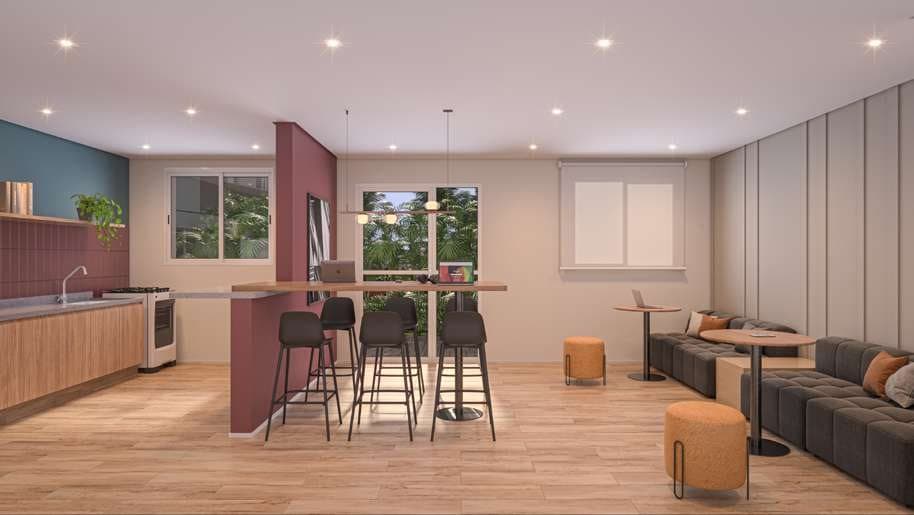 Espaço gourmet e coworking — Estação Vila Sônia
