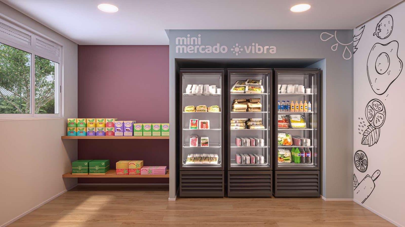 Mini mercado — Estação Vila Sônia